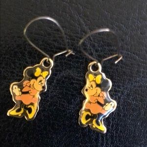 Vintage Minnie Mouse Earring Set